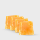Honey Calcite Coaster (Set of 4)