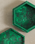 Malachite Hexagon Jewelry Box