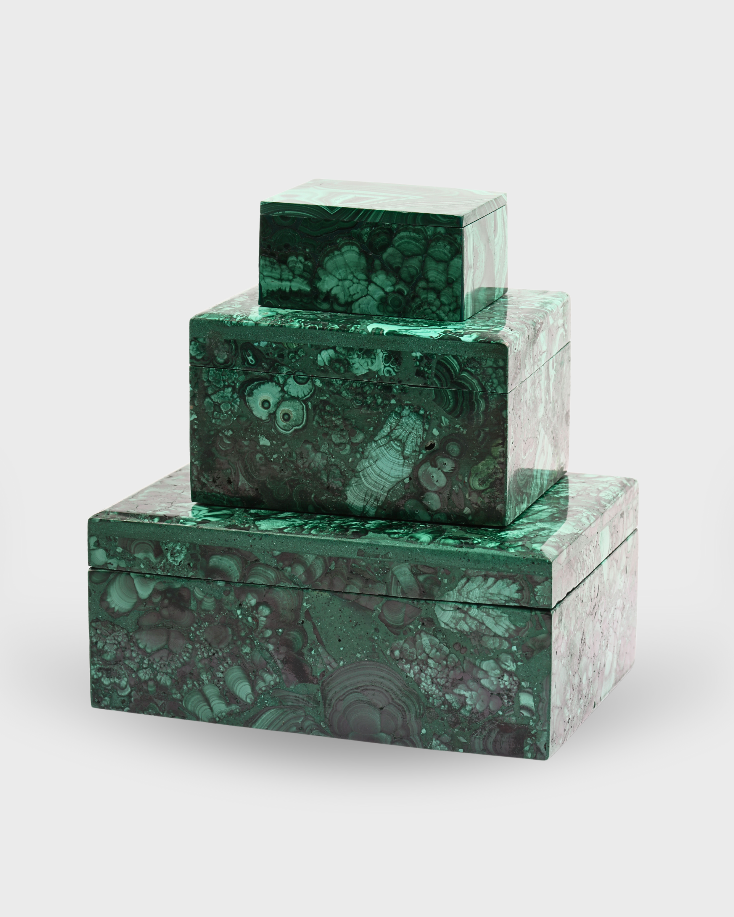 Malachite Jewelry Box