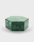 Malachite Hexagon Jewelry Box