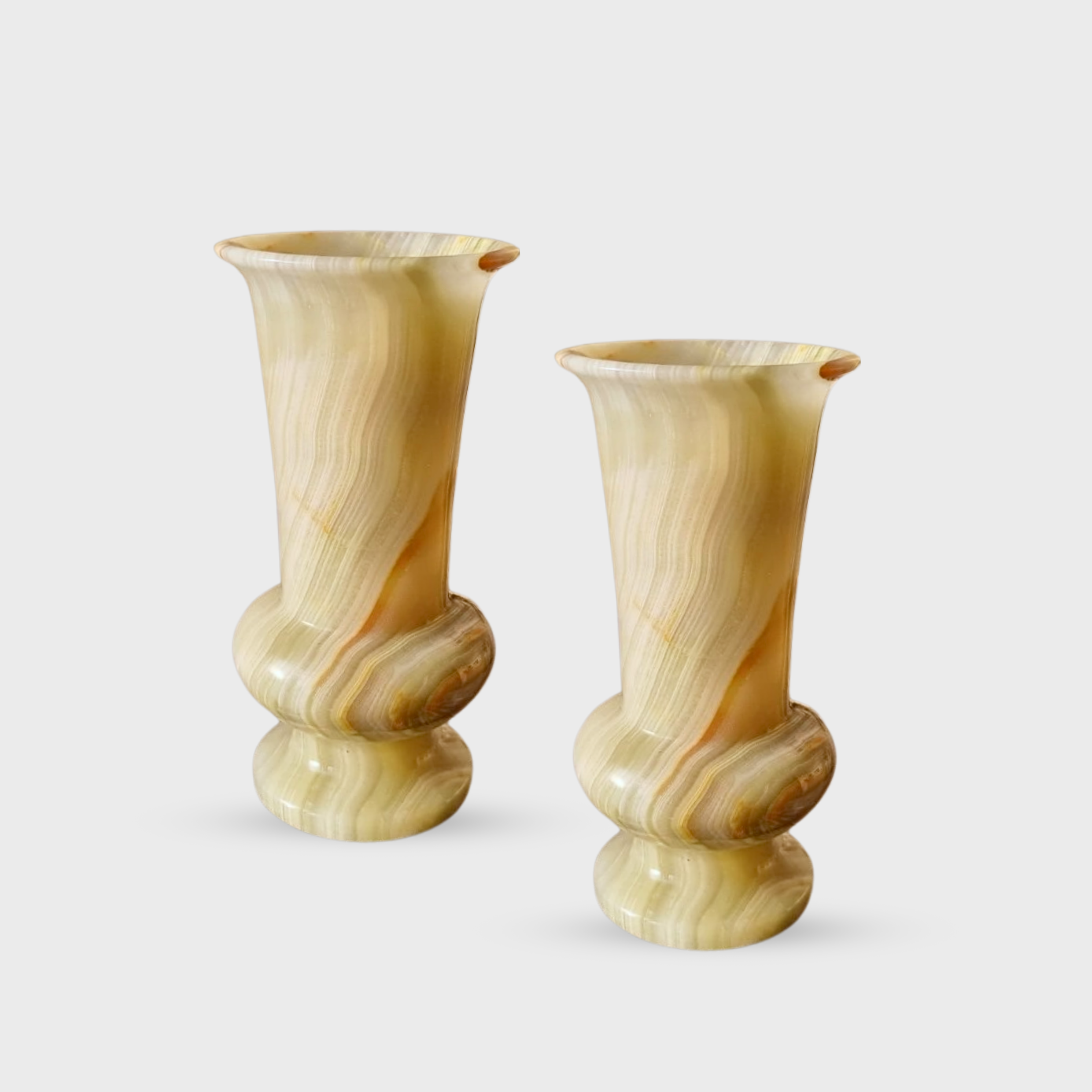 Trumpet Onyx Vase
