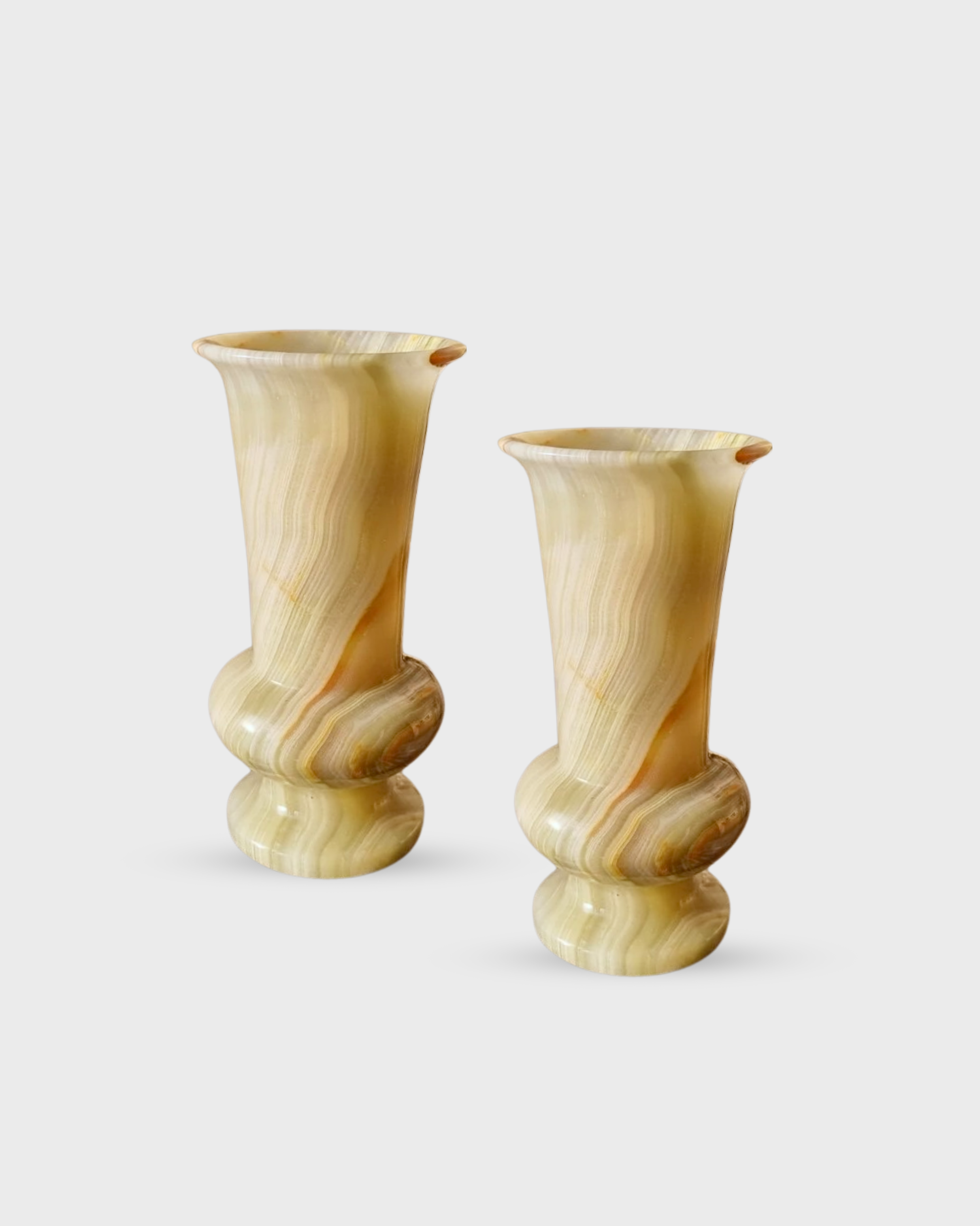 Trumpet Onyx Vase