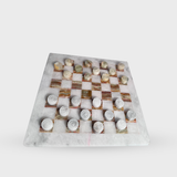 Onyx Checkers Set