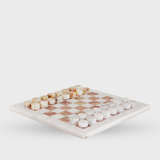 Onyx Checkers Set