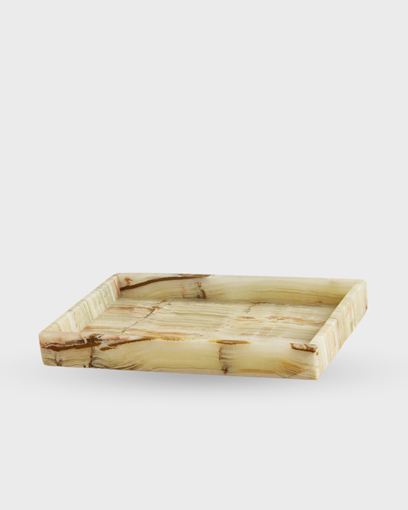 Green Onyx Tray