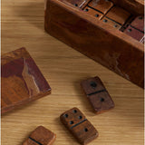 Brown Onyx Domino Set