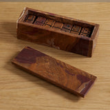 Brown Onyx Domino Set