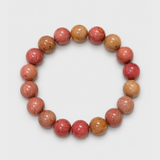 Oracle Rhodonite Sphere Bracelet