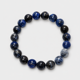 Oracle Sodalite Sphere Bracelet