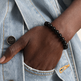 Oracle Black Onyx Sphere Bracelet