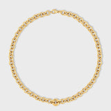 Orbital 14k Gold Necklace