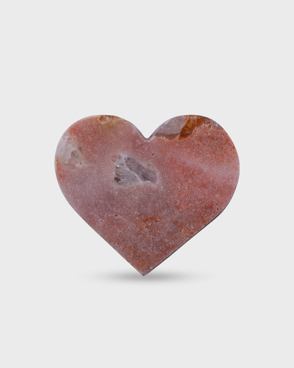 Pink Amethyst Heart