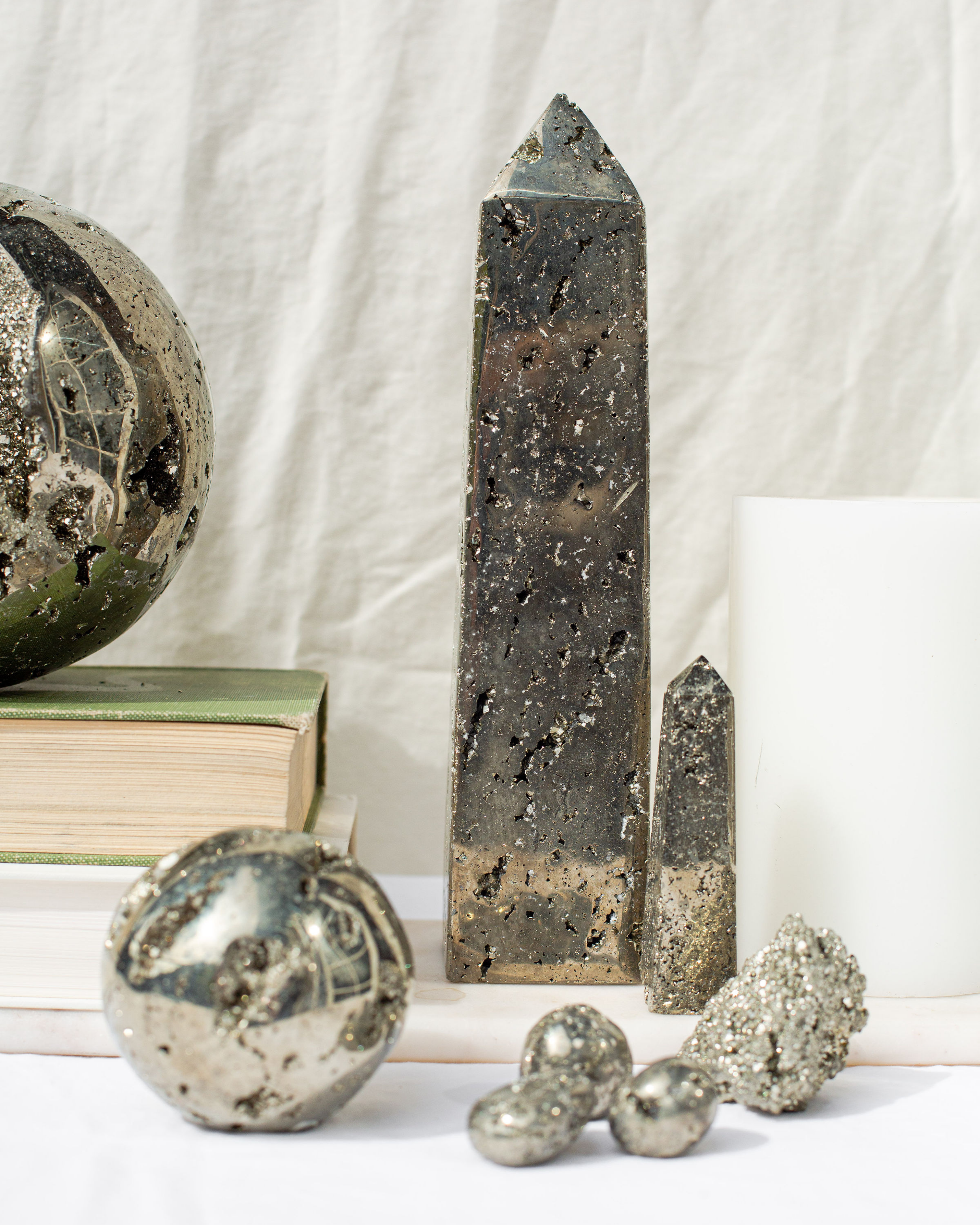 Pyrite Obelisk