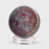 Red Moss Agate Sphere