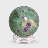 Ruby Zoisite Sphere