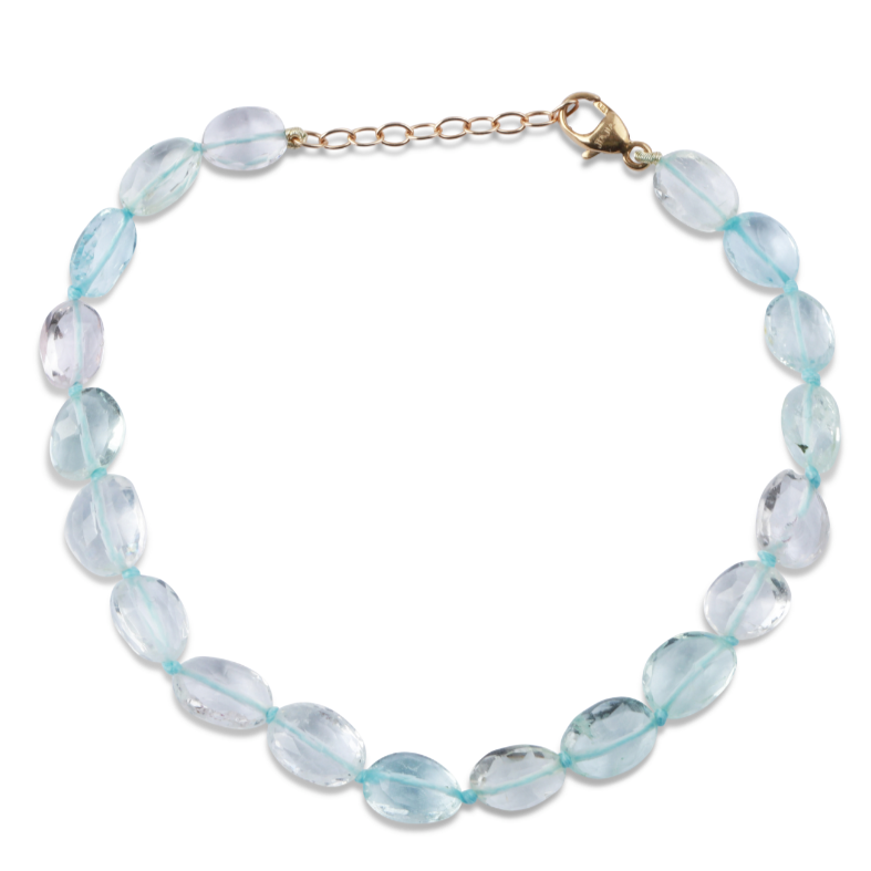 Arizona Aquamarine Oval Bracelet