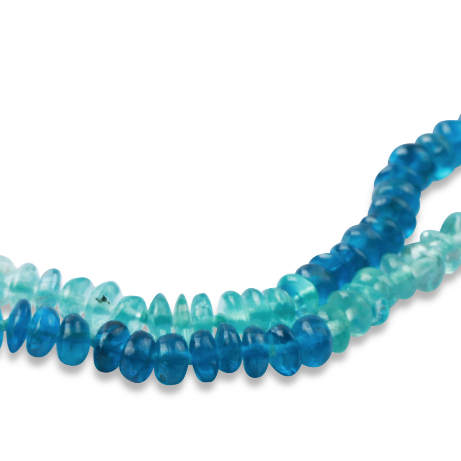 Arizona Double Long Bicolor Apatite Necklace