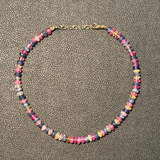 Arizona Rainbow Sapphire Smooth Rondelle Bracelet Arizona