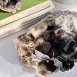 Smoky Quartz Cluster