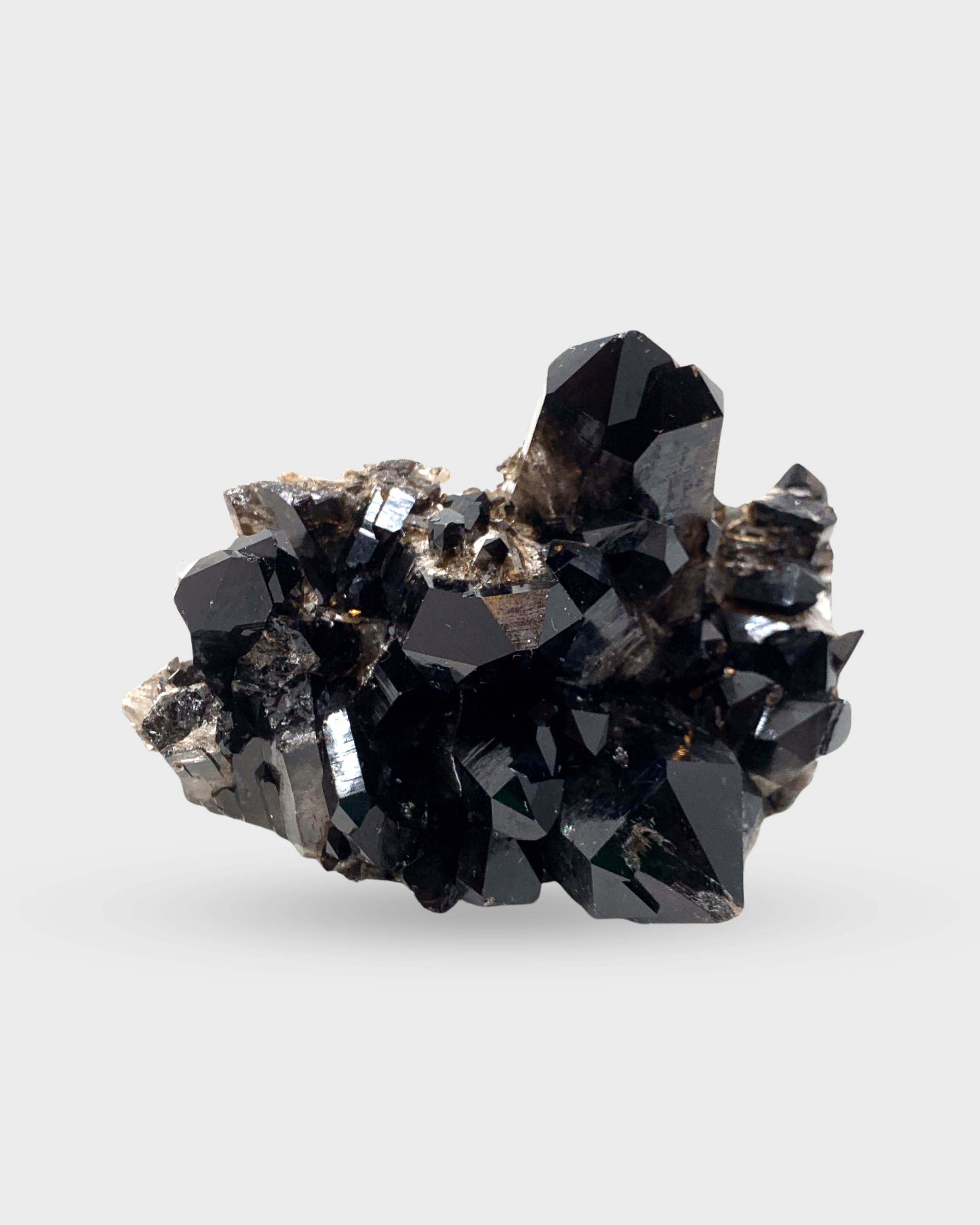 Smoky Quartz Cluster