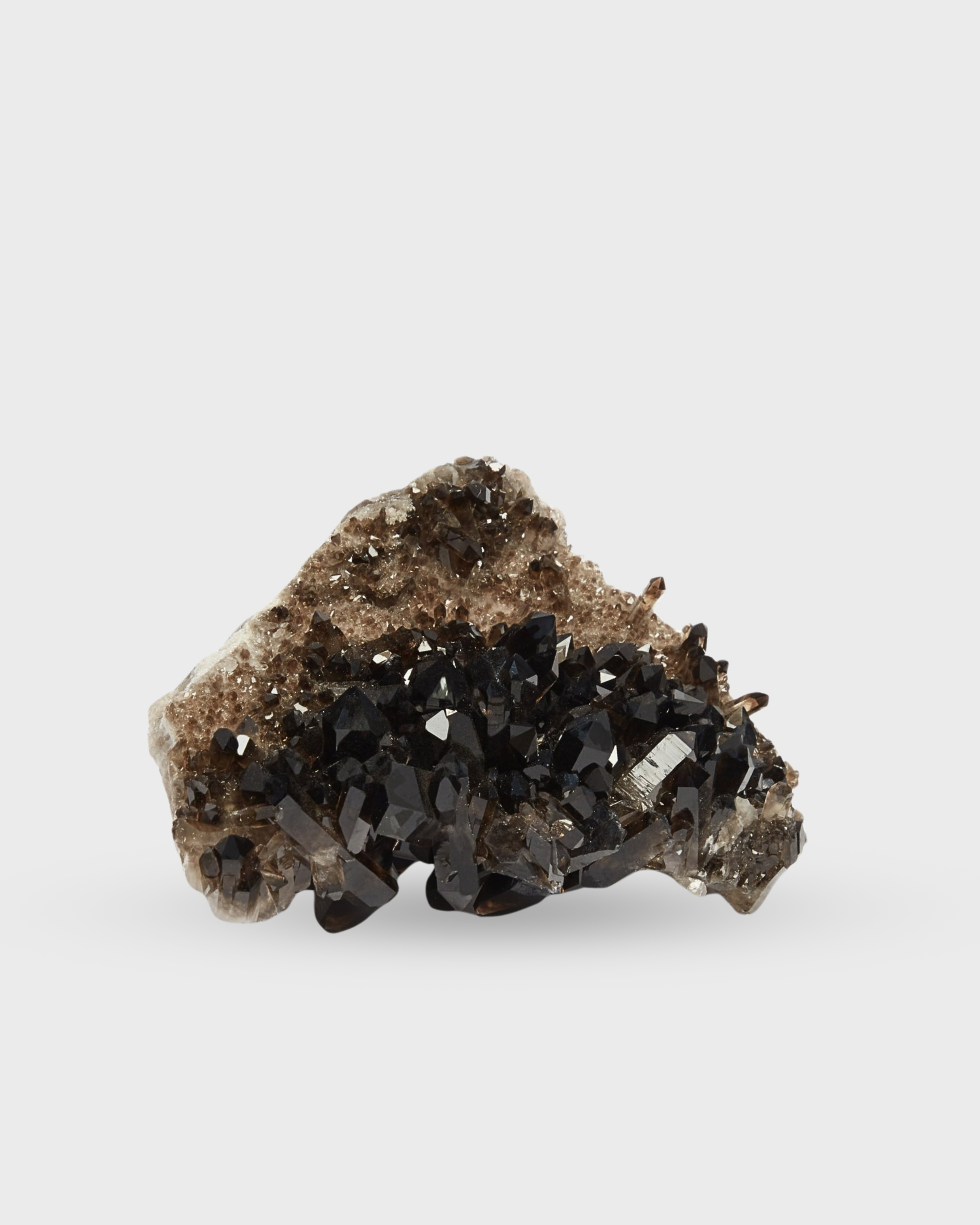 Smoky Quartz Cluster