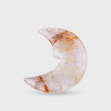 Smoky Quartz Smiling Moon