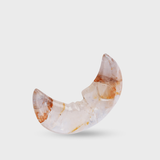 Smoky Quartz Smiling Moon