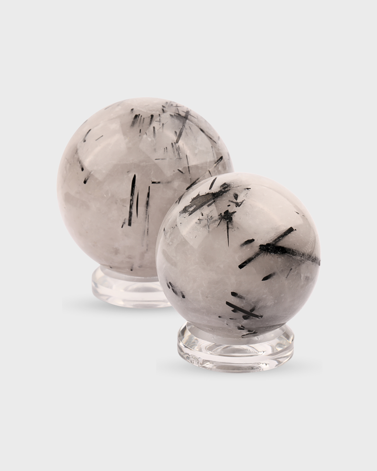 Tourmalated Quartz Sphere