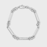 Unity 14k White Gold Bracelet