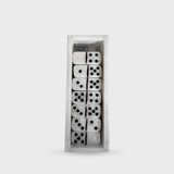 White Marble Domino Set