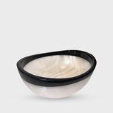 White Onyx Oval Bowl
