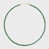 Men's Birthstone Emerald Necklace