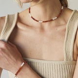 Soleil Citrus Opal Necklace