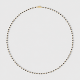 Astral Black Diamond Link Necklace