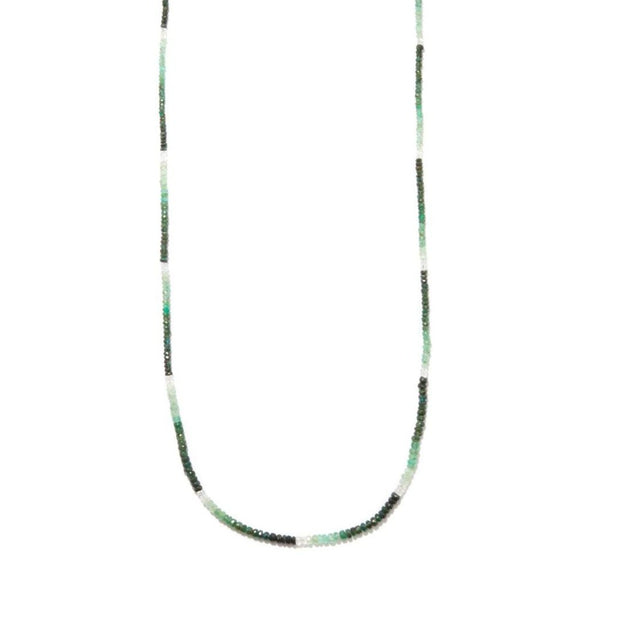 Arizona Ombre Emerald Double Long Necklace