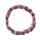Gaia Ruby Herkimer Diamond Stretch Bracelet