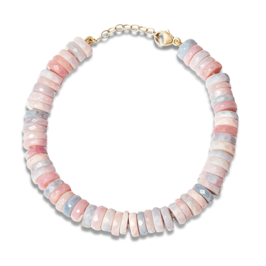 Atlas Pink Opal Faceted Gemstone Bracelet
