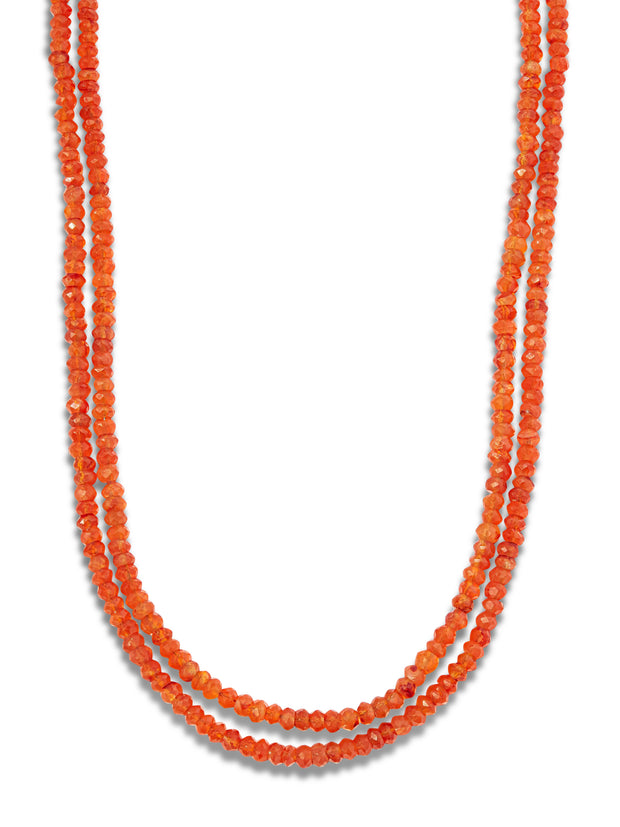 Arizona Carnelian Double Long Necklace