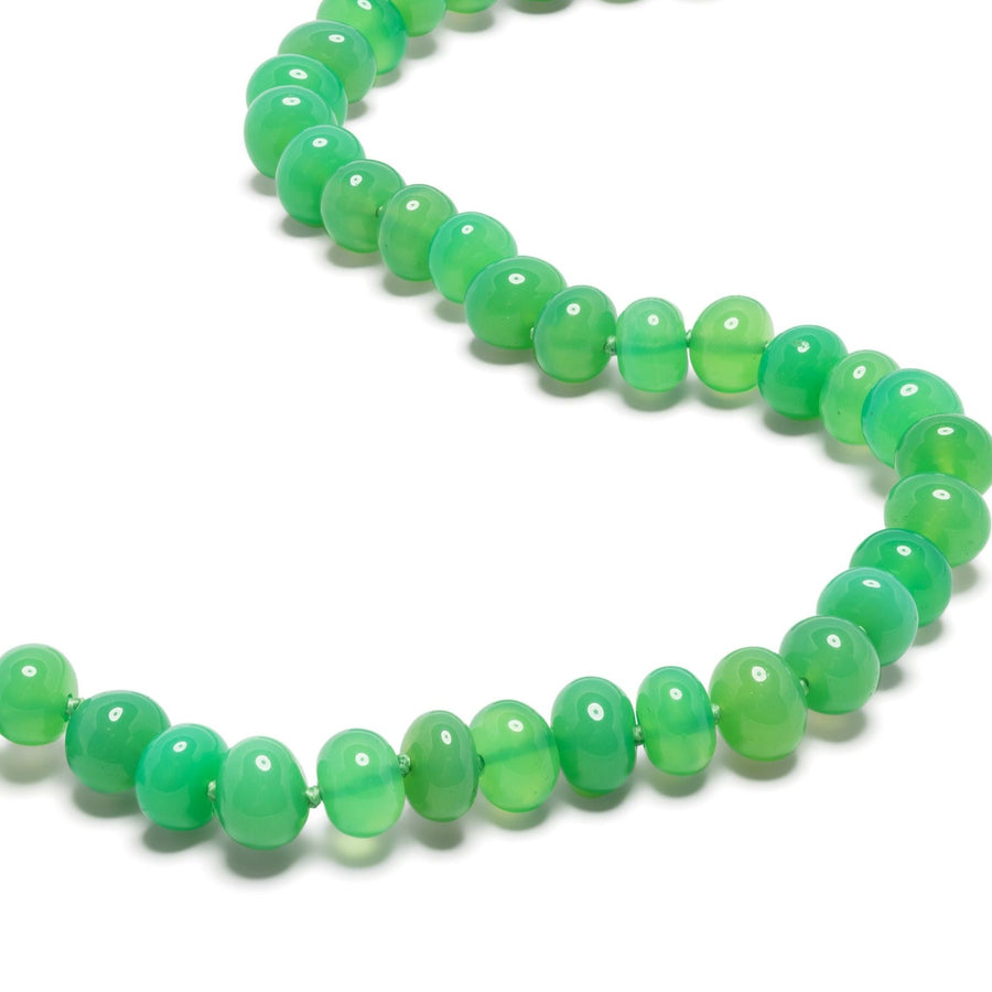 Oracle Chrysoprase Crystal Necklace