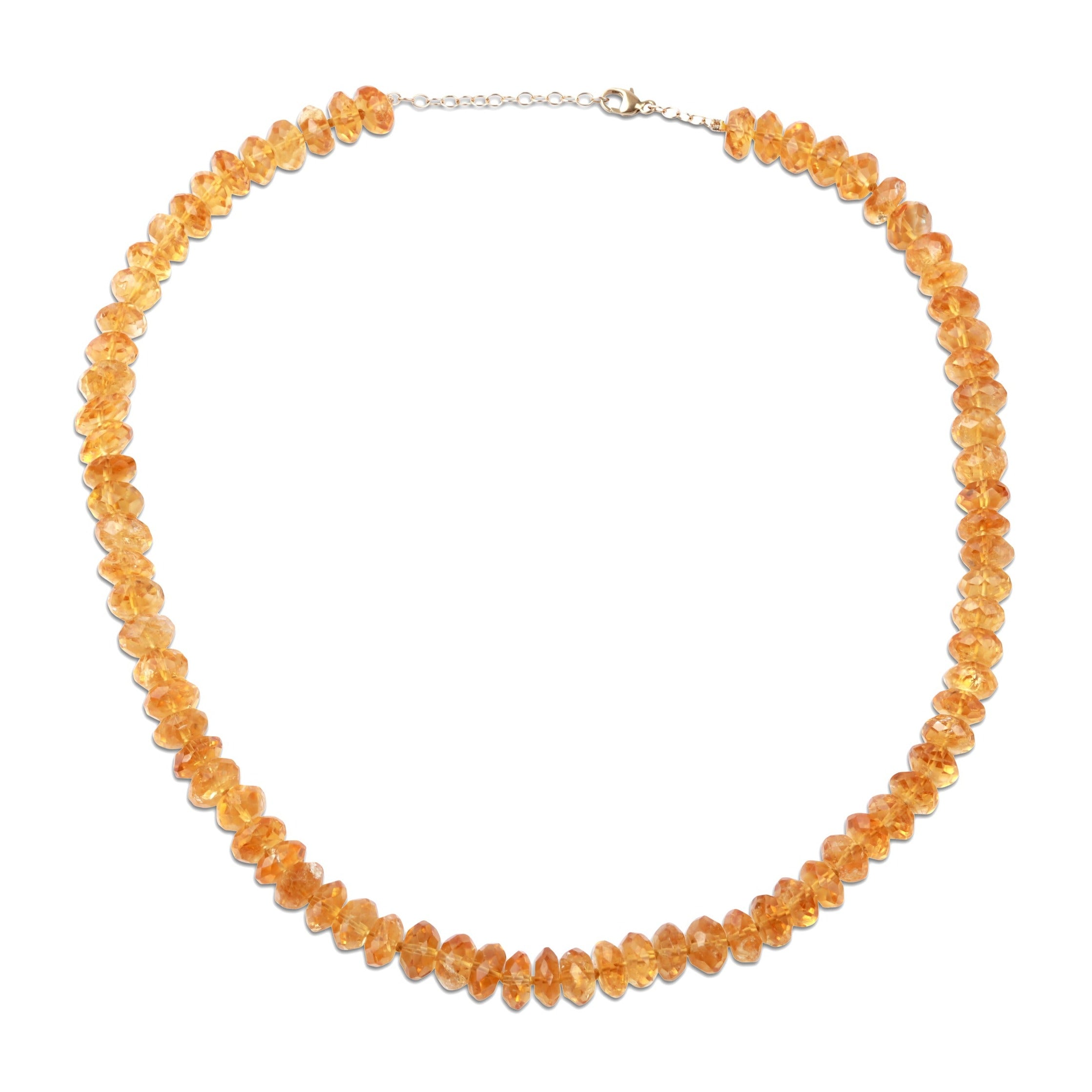 Oracle Citrine Crystal Necklace