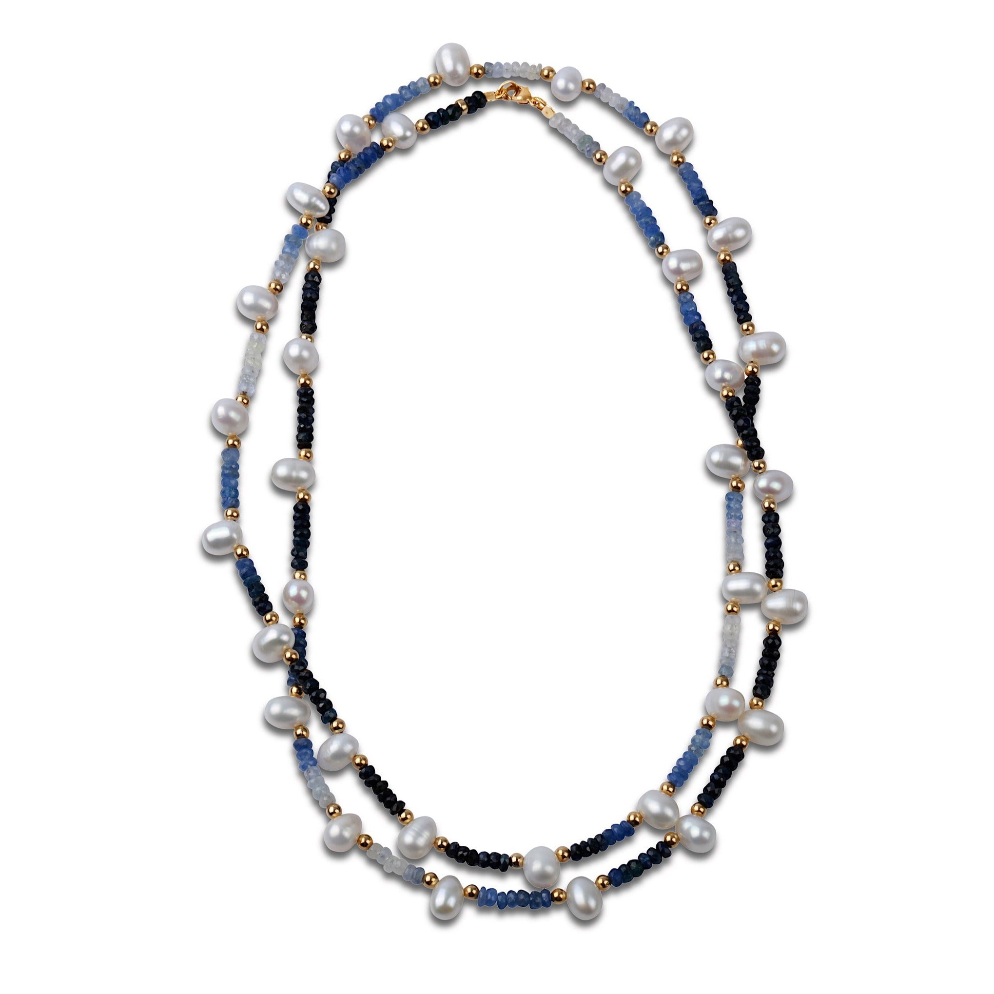 Buy Jasmine Kundan and Pearl Long Necklace online from Karat Cart