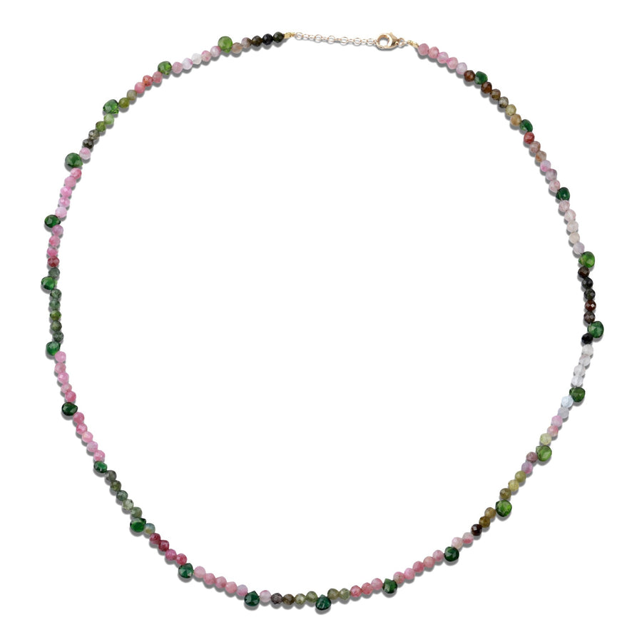Arizona Tourmaline and Chrome Diopside Candy Necklace
