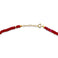 July Birthstone Ruby Beaded Necklace