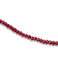 January Birthstone Garnet Beaded Necklace