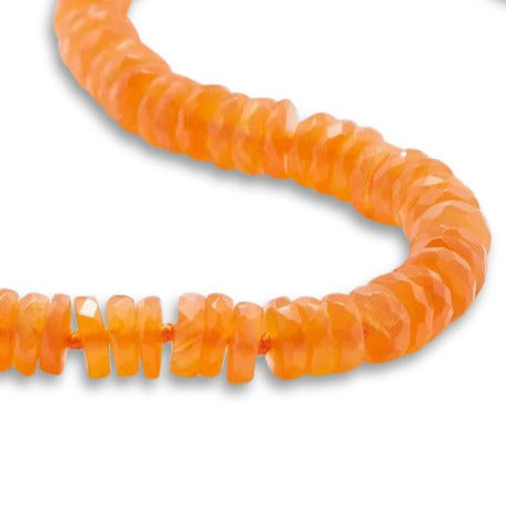 Atlas Carnelian Faceted Cut Bracelet
