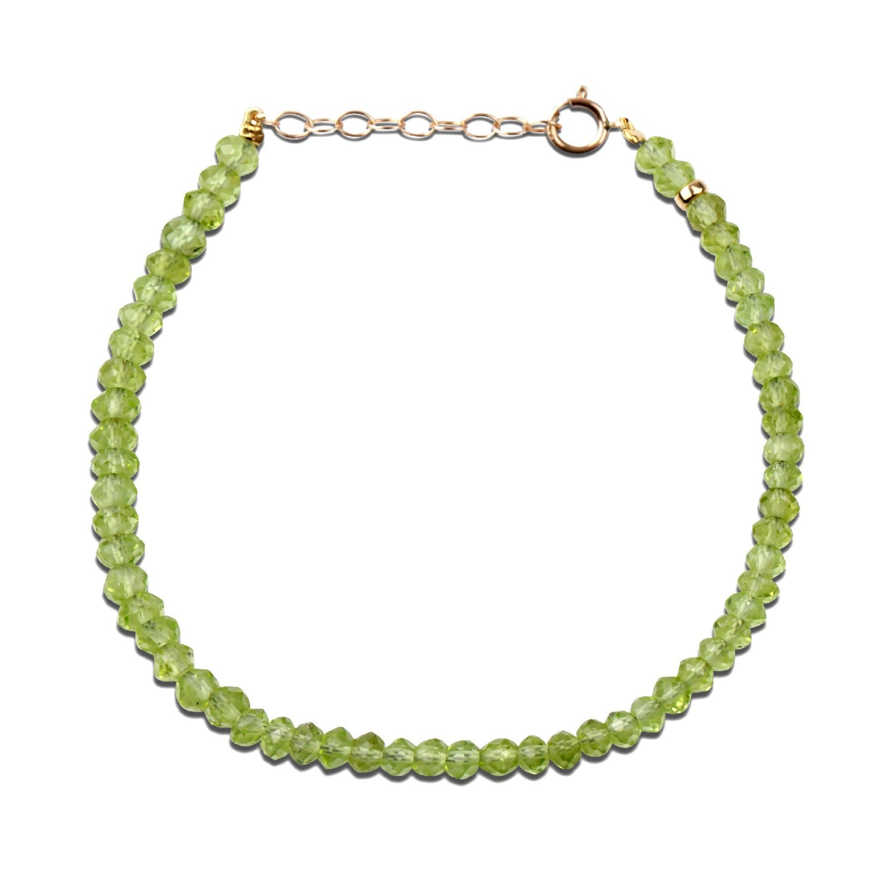 Peridot Bracelet, August Birthstone Bracelet, Peridot Jewelry, August  Birthstone Jewelry, Light Pale Green Crystal Bracelet - Etsy