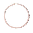Aurora Rose Quartz Faceted Gemstone Necklace