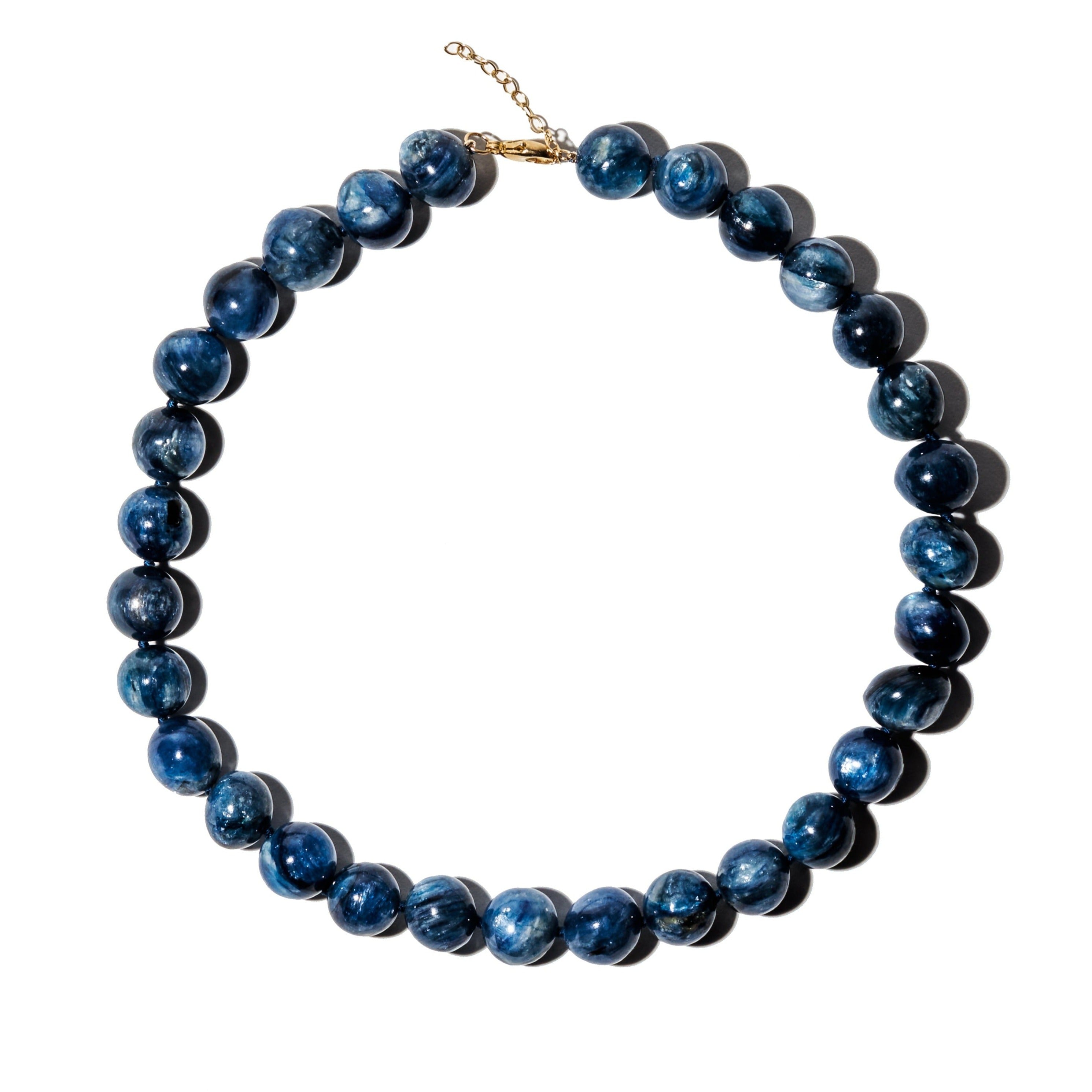Oracle Kyanite Sphere Necklace