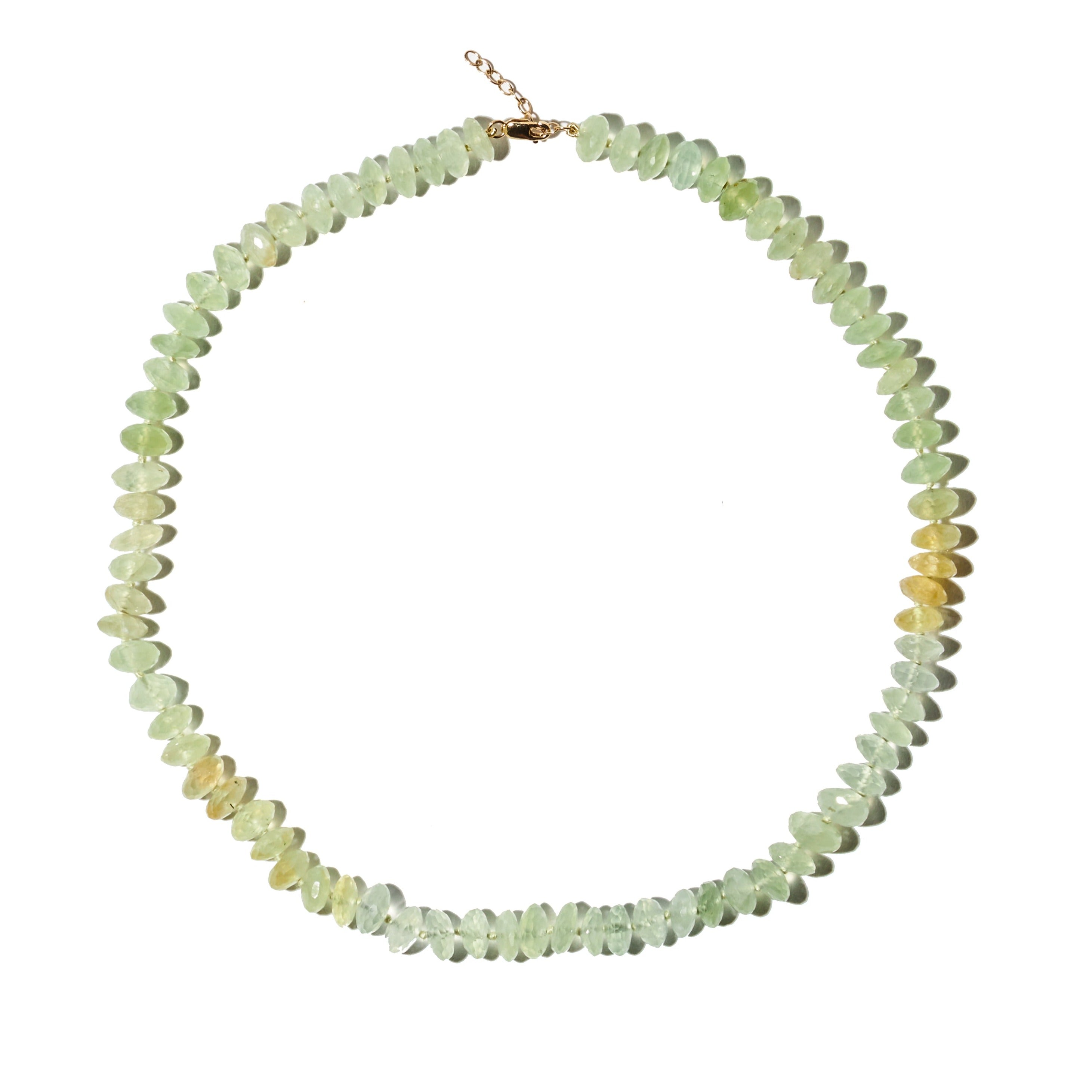 Oracle Prehnite Necklace