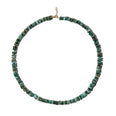 Atlas Emerald Faceted Gemstone Necklace